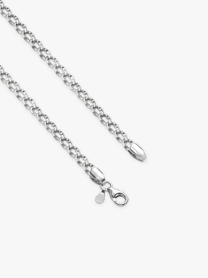 Silver Urban Curb Chain for Him