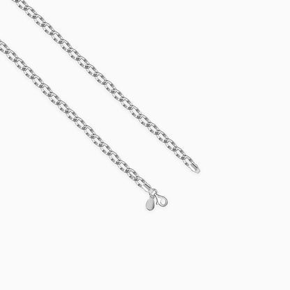 Silver Urban Curb Chain for Him