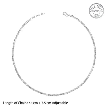 Silver Belcher Short Chain