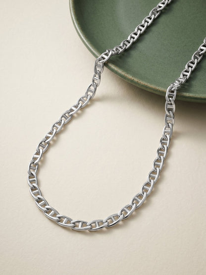 Silver Belcher Short Chain