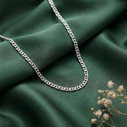 Silver Belcher Short Chain