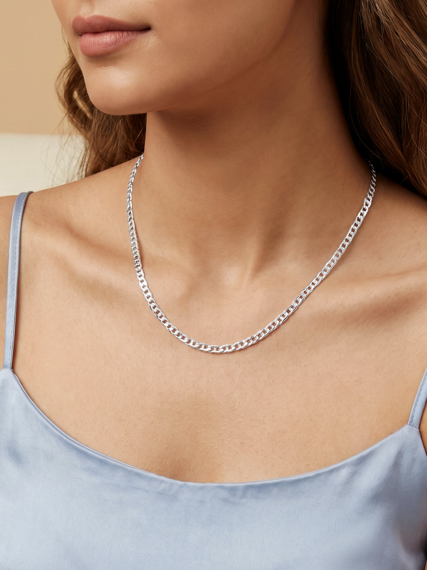 Silver Belcher Short Chain
