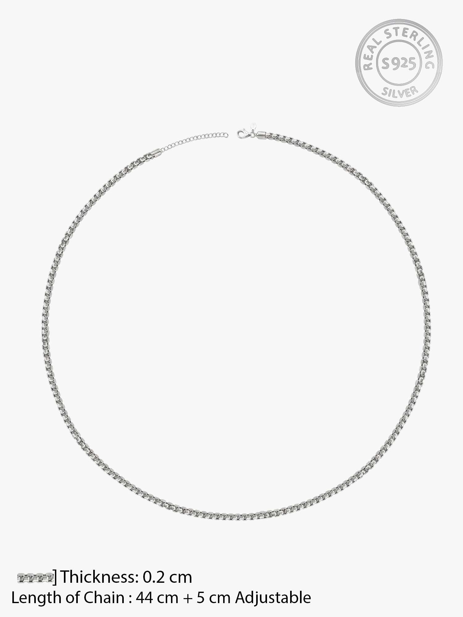Silver Belcher Chain