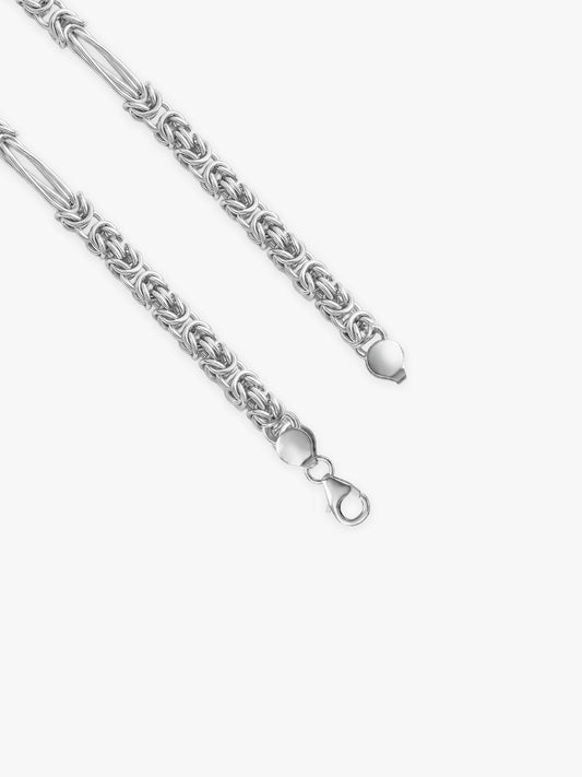Silver Byzantine Chain for Him