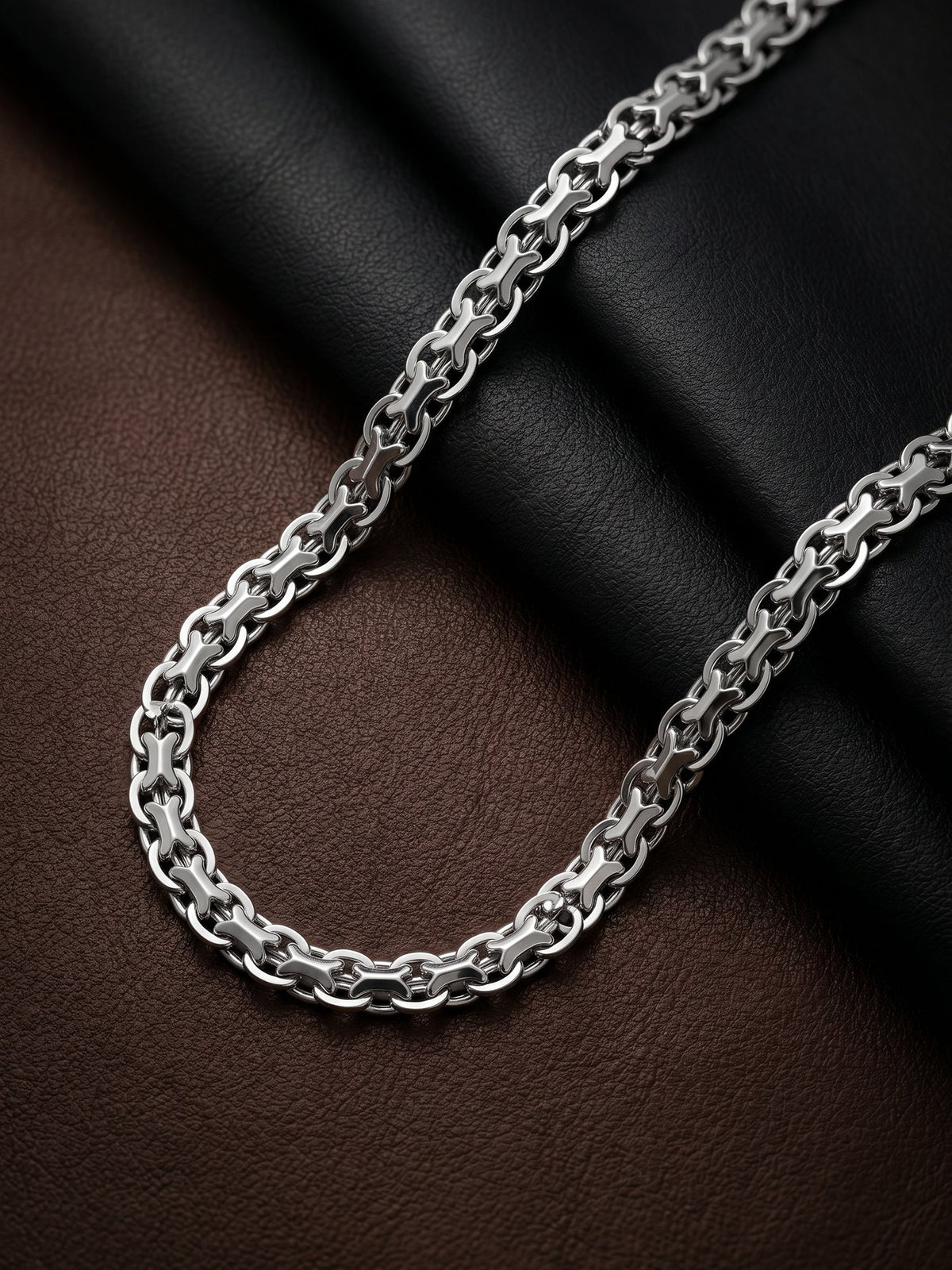 Silver Korean Chain For Him