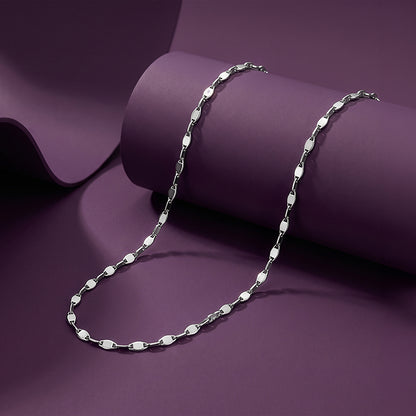 Silver Valentino Sparkle Chain