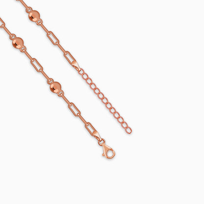 Rose Gold Linea Bead Chain