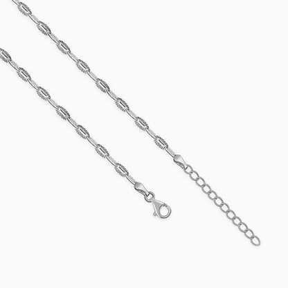 Silver Sequin Chain