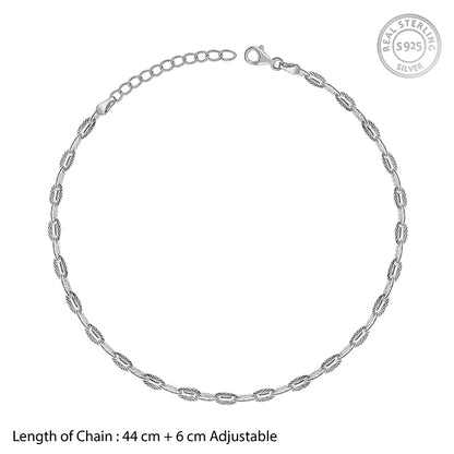 Silver Sequin Chain