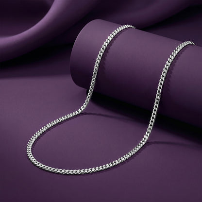Silver Classic Curb Chain