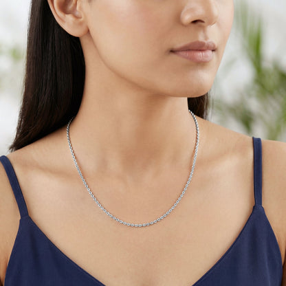 Silver Starbust Chain