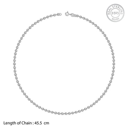 Silver Starbust Chain