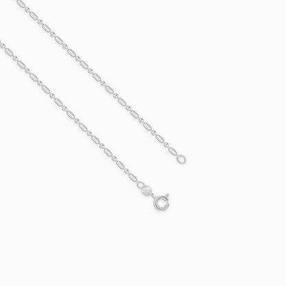 Silver Morse Kids Chain