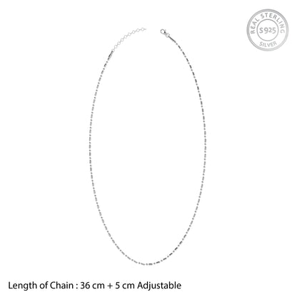 Silver Morse Kids Chain