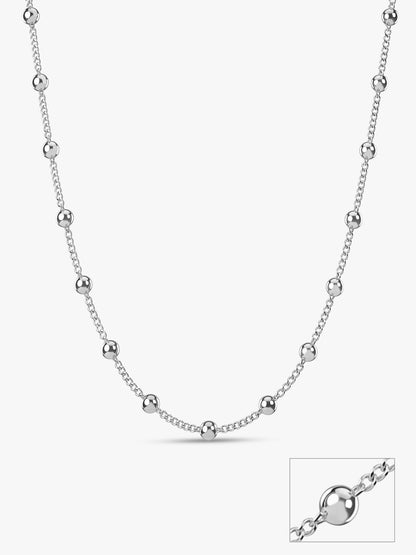 Silver Ludovica Station Chain