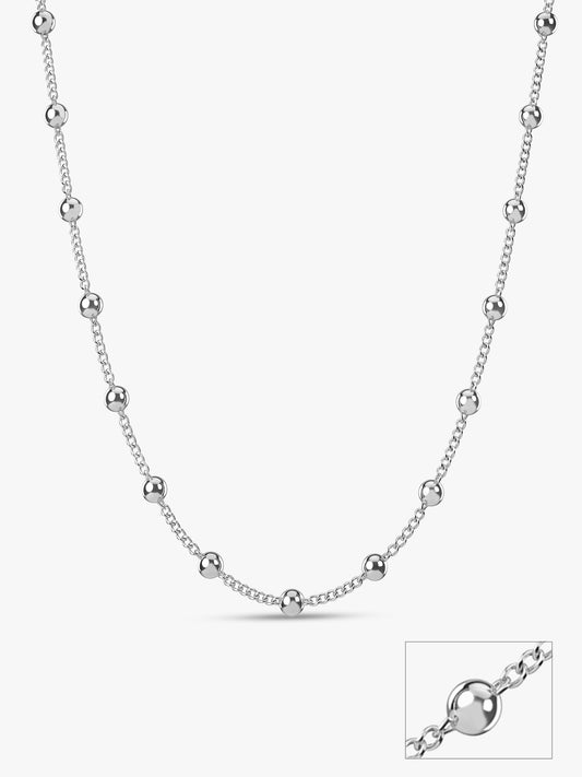 Silver Ludovica Station Chain