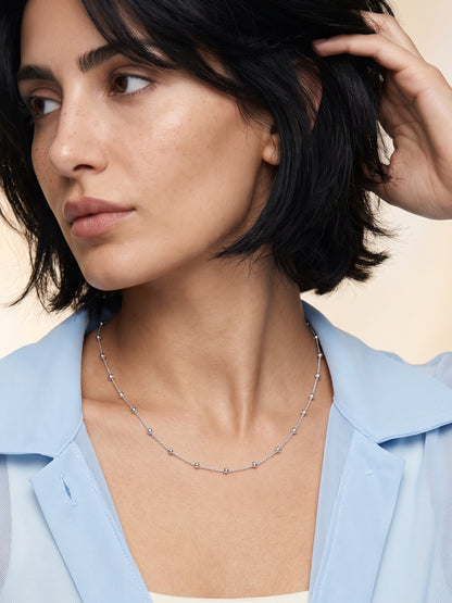 Silver Ludovica Station Chain