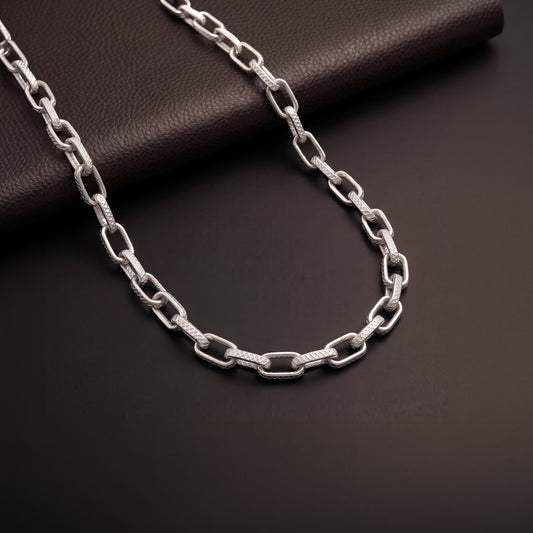 Silver Orion Cable Chain For Him