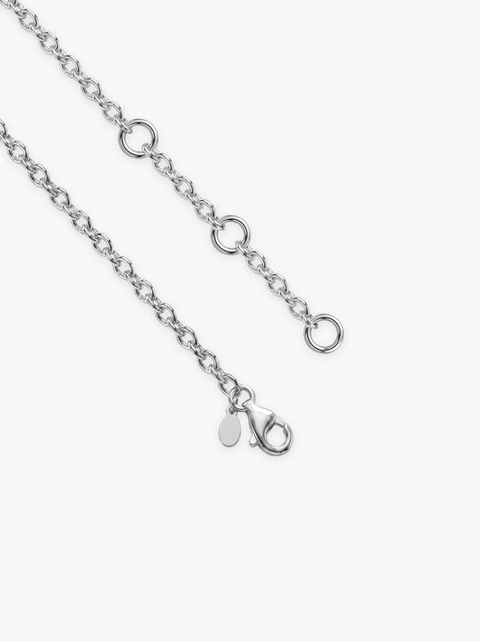 Silver Subtle Link Chain For Him
