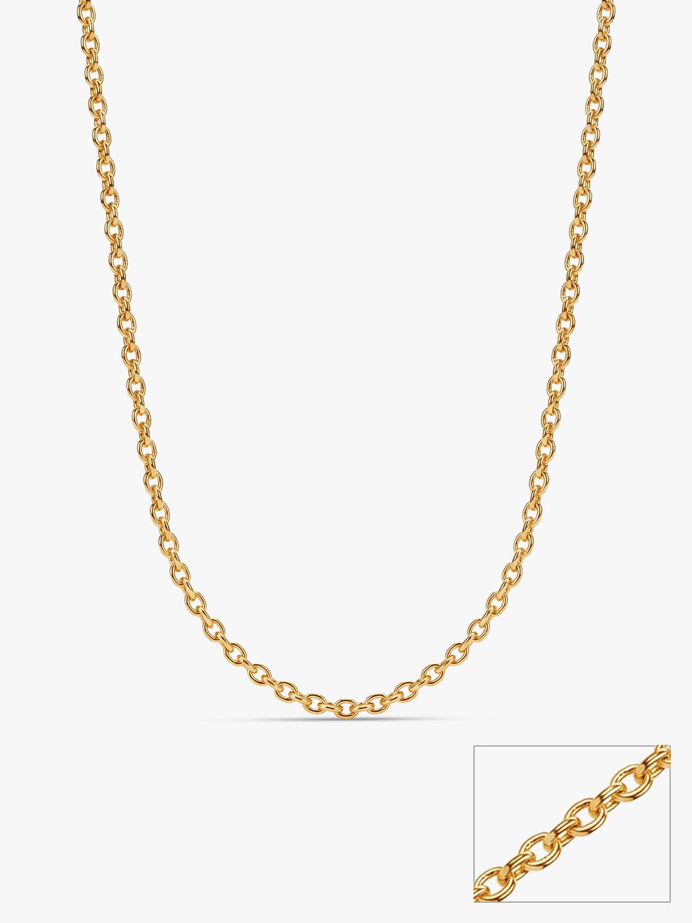 Golden Mystic Moonbeam Link Chain