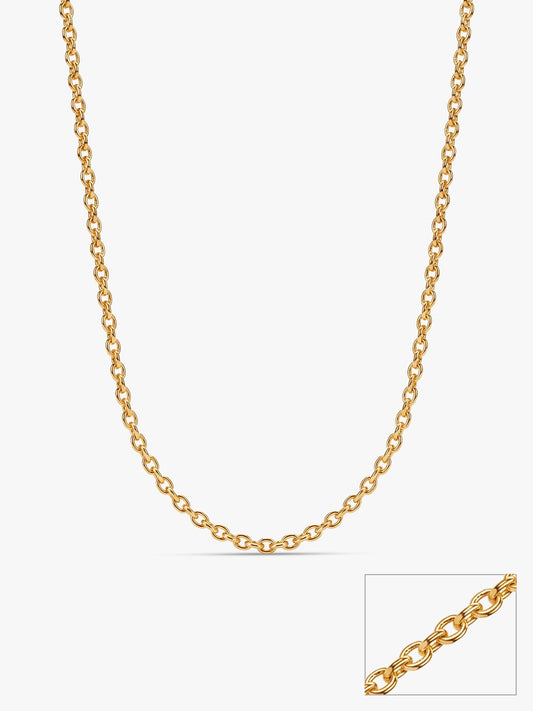 Golden Mystic Moonbeam Link Chain
