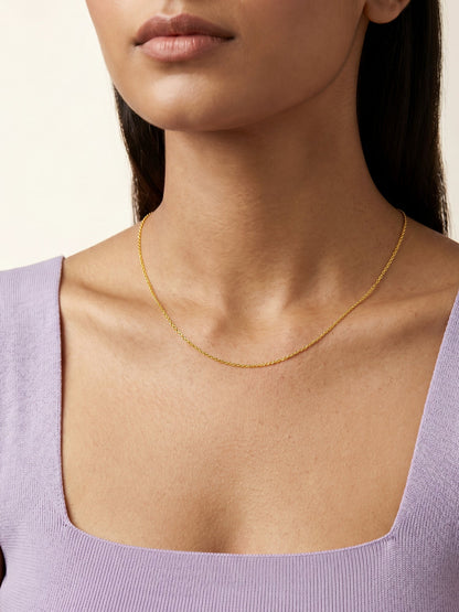 Golden Mystic Moonbeam Link Chain