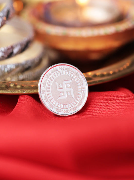 999 Silver Coin - Swastika (5g)