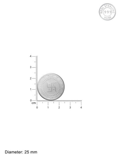 999 Silver Coin - Swastika (5g)