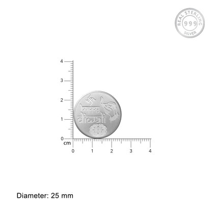 999 Silver Coin - Happy Diwali (5g)