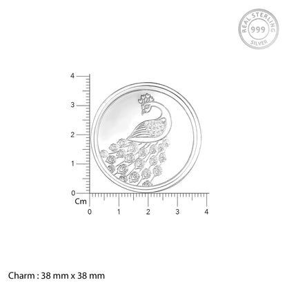 999 Silver Peacock Beauty Coin- 20g