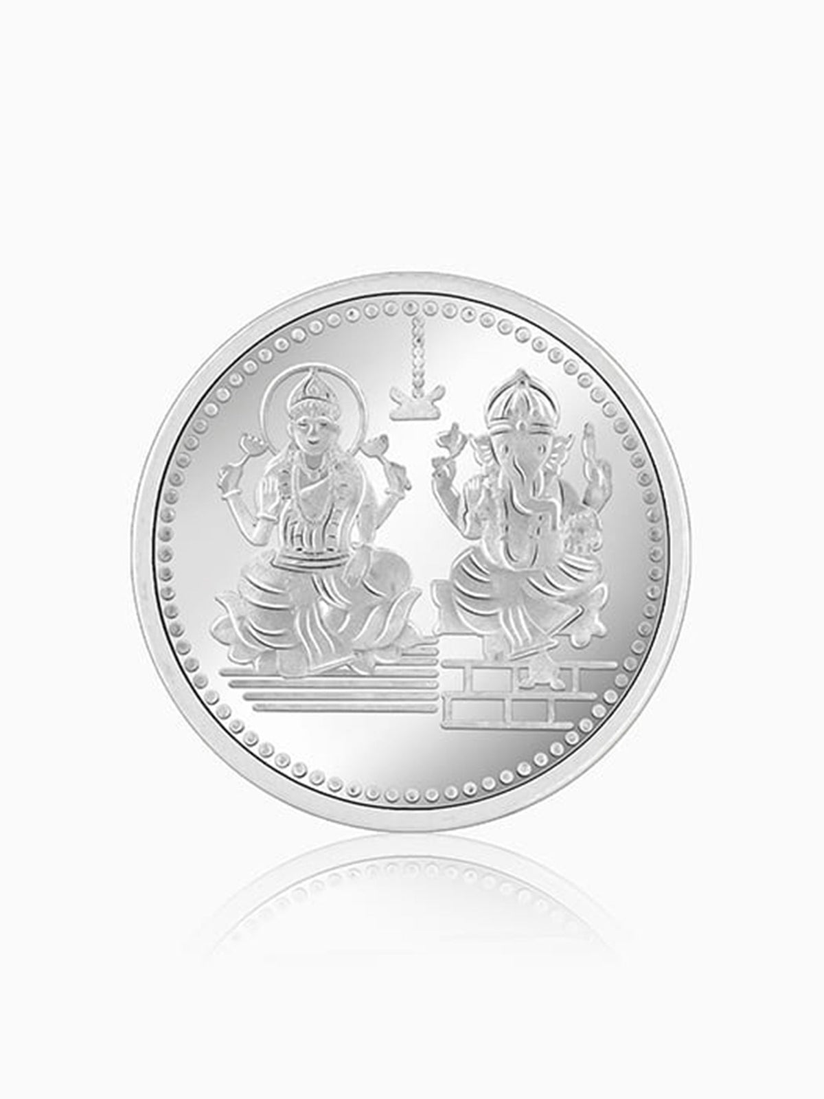 Silver Lakshmi Ganesh Blessing Coin (20g)