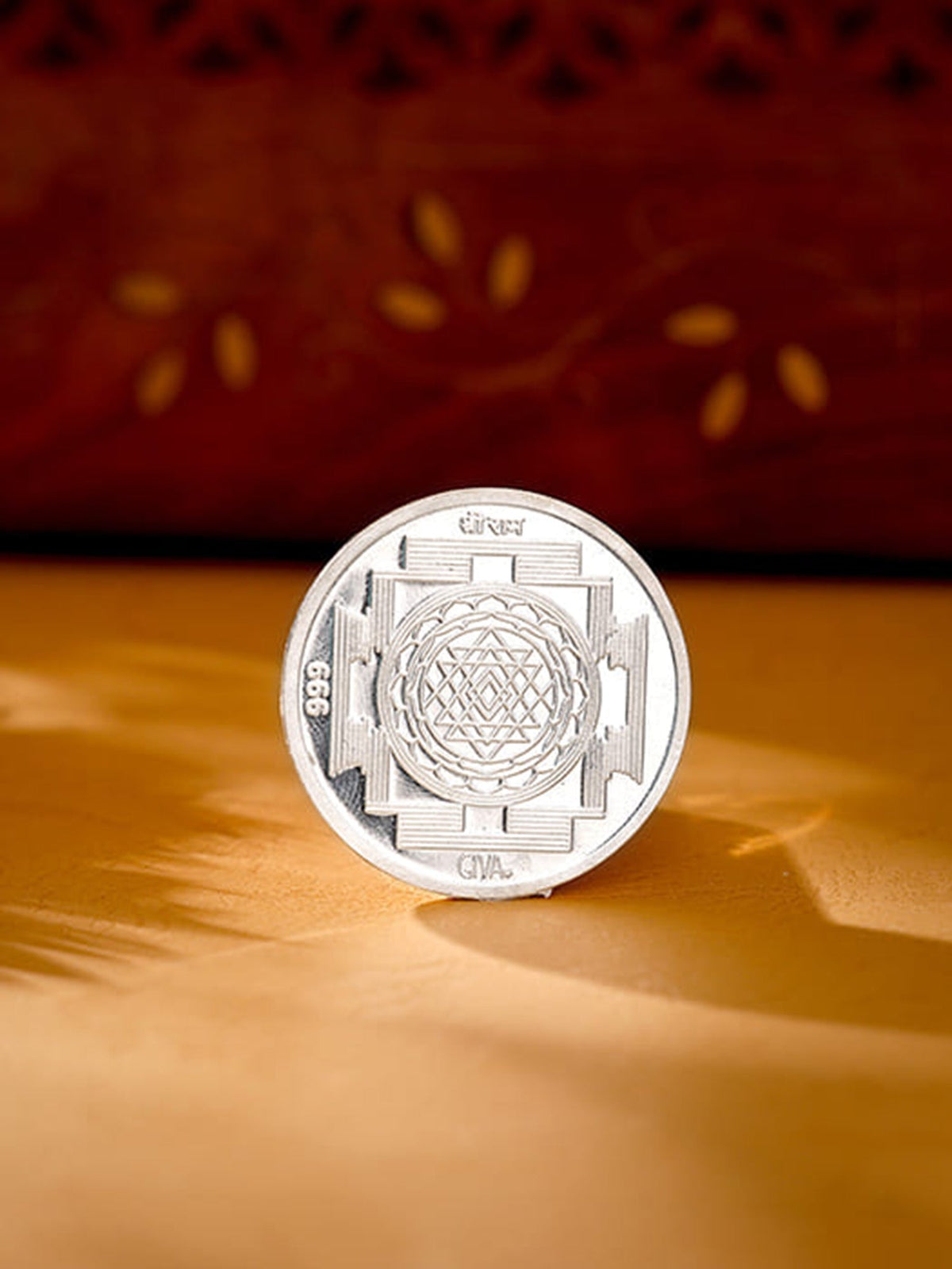 Silver Lakshmi Ganesh Blessing Coin (20g)