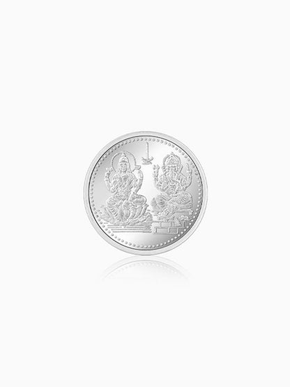 Silver Ganesh Lakshmi Prosper Coin (5g)
