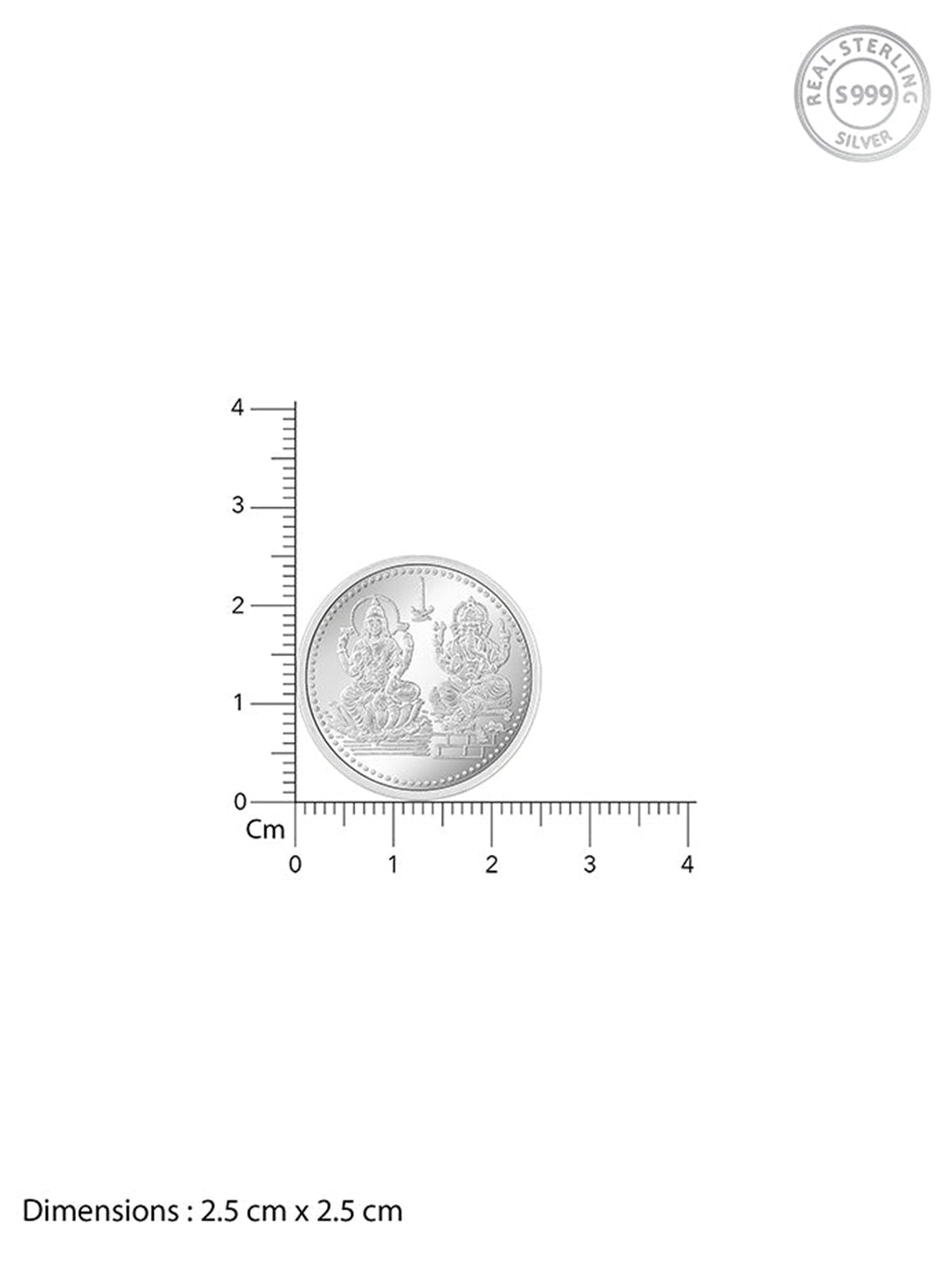 Silver Ganesh Lakshmi Prosper Coin (5g)