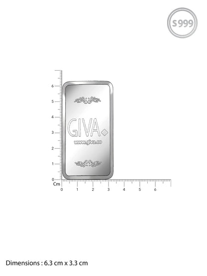 GIVA Silver Bar (50g)