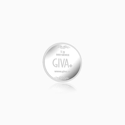 Silver Swastik Coin (5g)