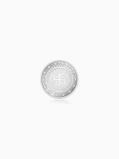 Silver Swastik Coin (5g)