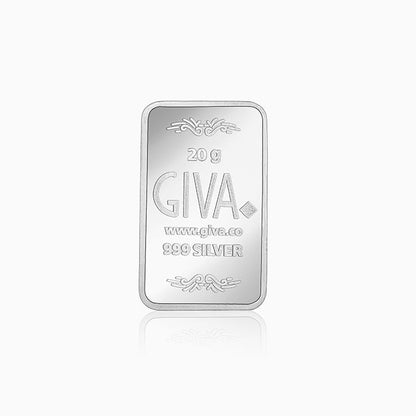 Silver Ganesha 20g Bar
