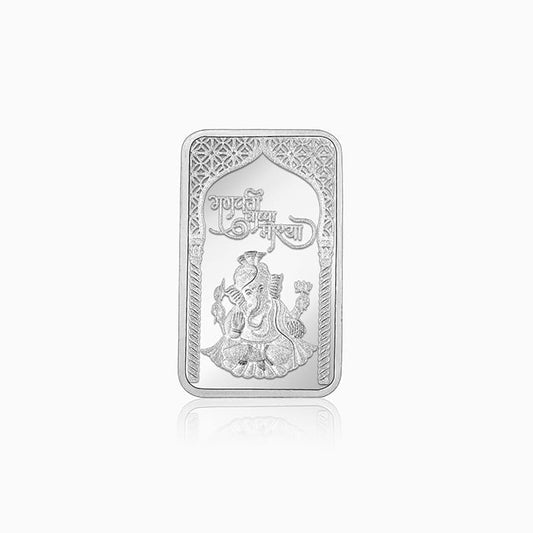 Silver Ganesha 20g Bar