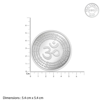 Silver Om Coin (50g)