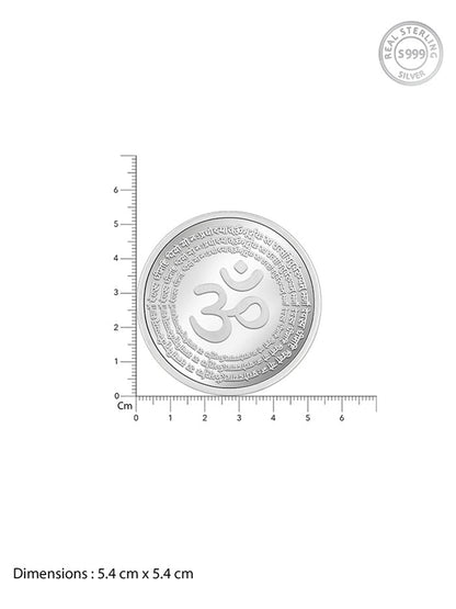 Silver Om Coin (50g)