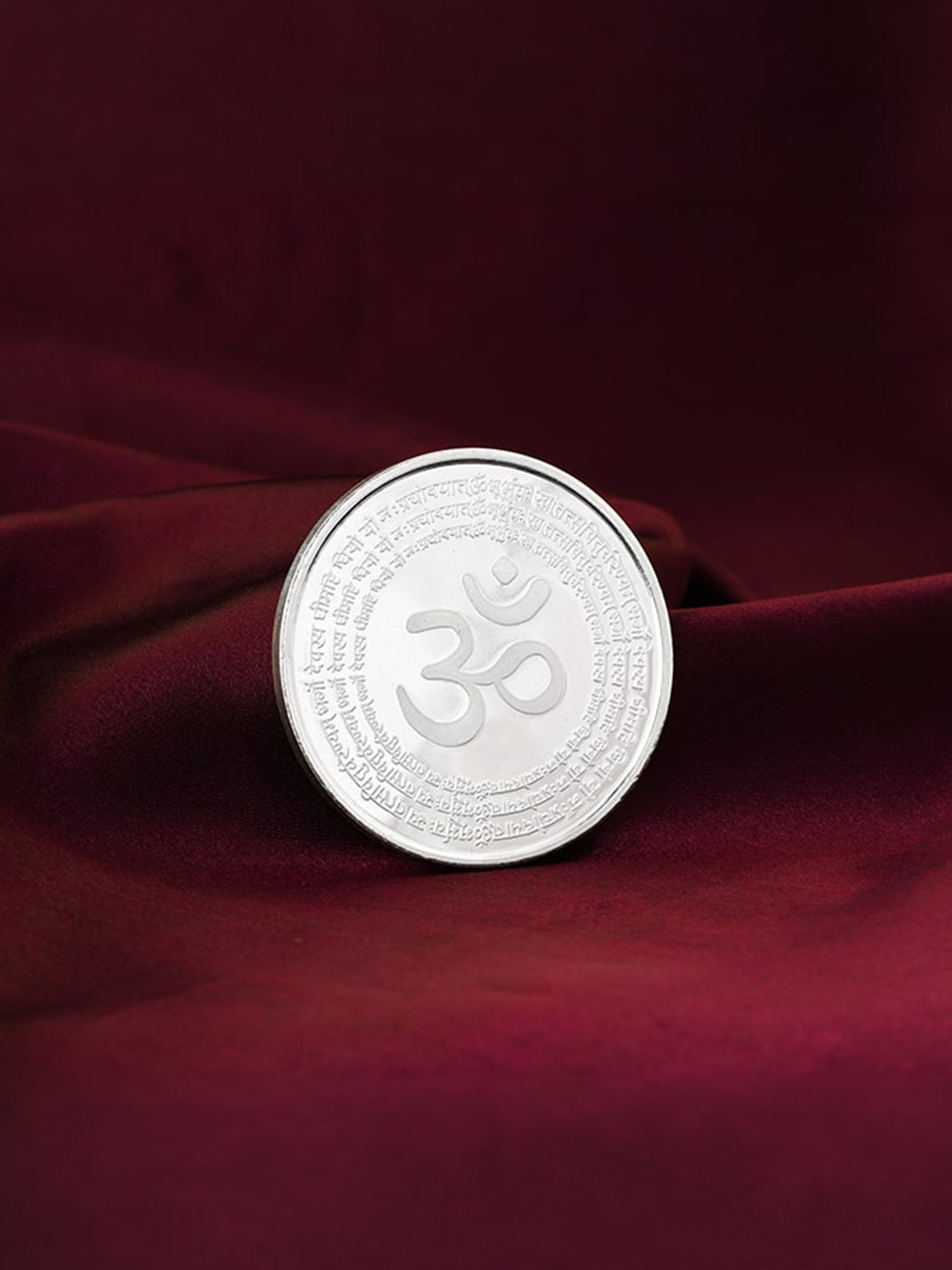 Silver Om Coin (50g)