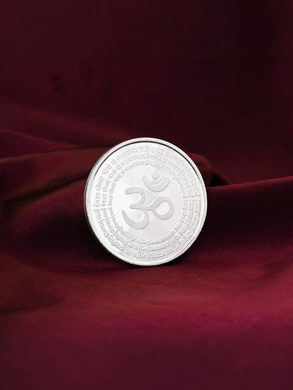 Silver Om Coin (50g)