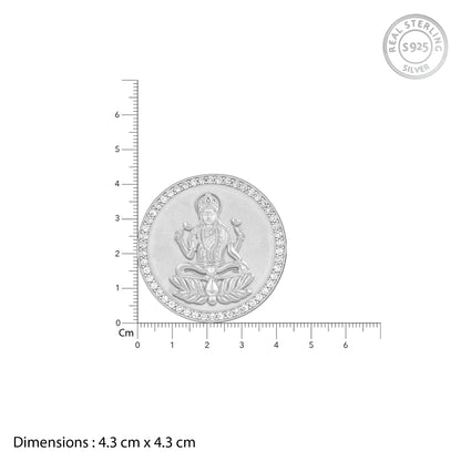 Silver Prosperity Lakshmi Coin