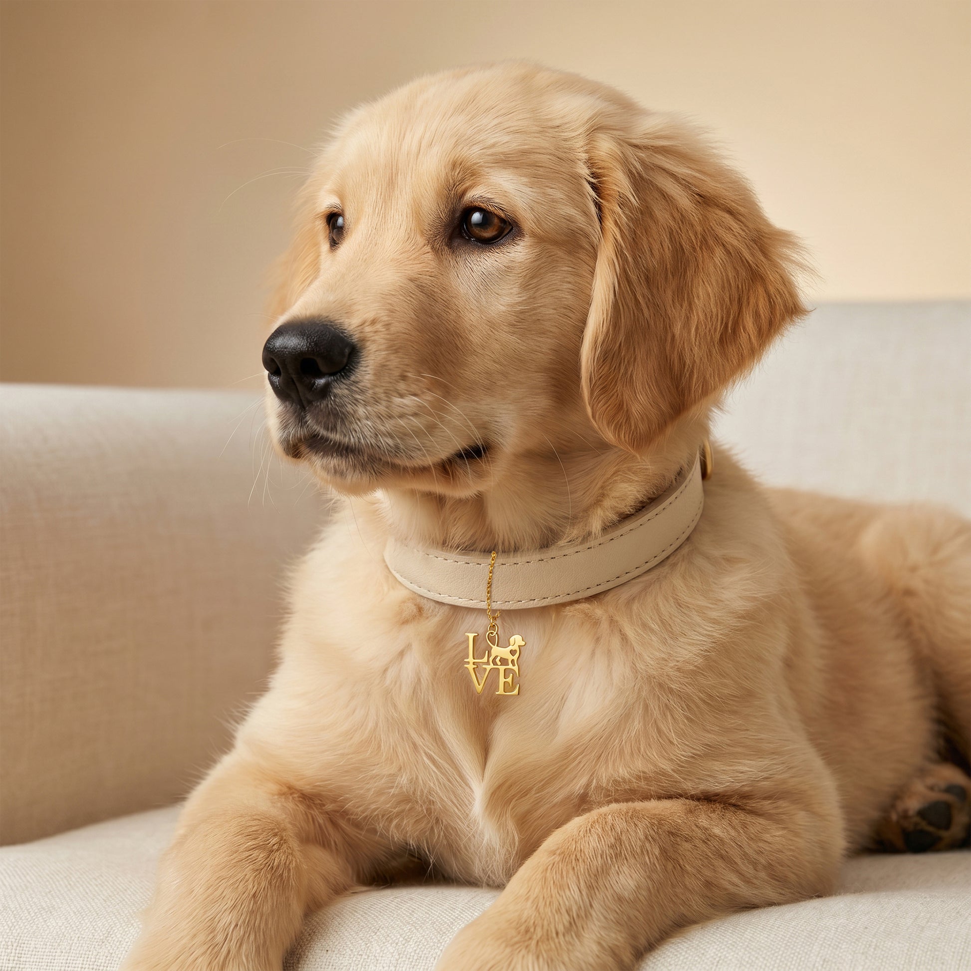 Golden Furrocious Convertible Charm