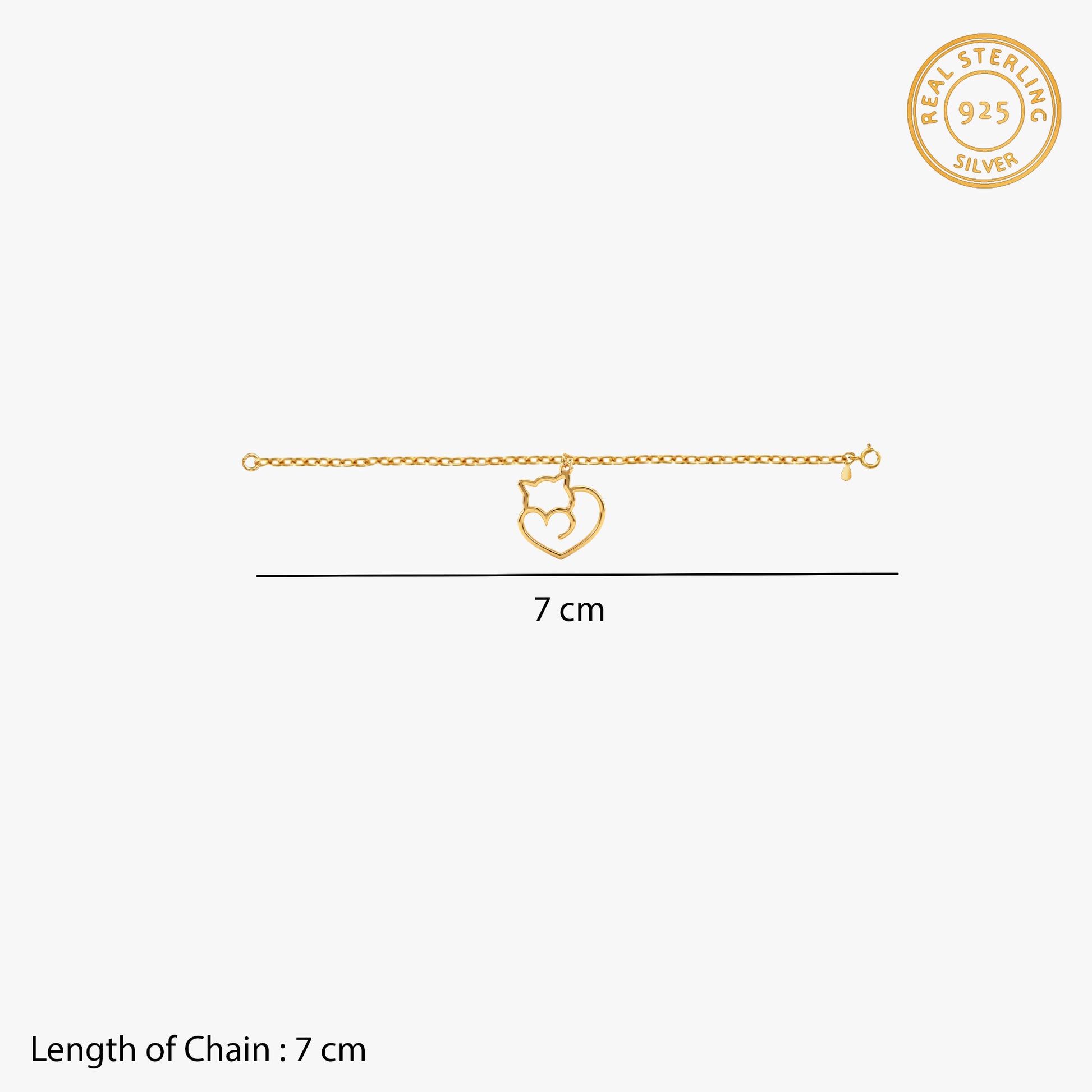 Golden Purr Promise Convertible Charm