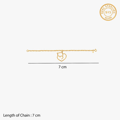 Golden Purr Promise Convertible Charm
