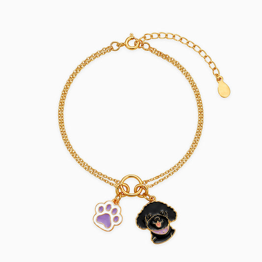 Golden Furloom Charm Bracelet