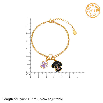 Golden Furloom Charm Bracelet