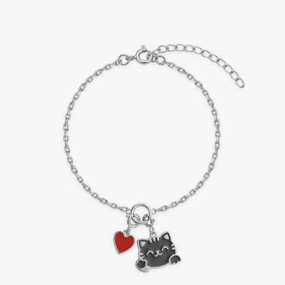 Silver Furever Loved Bracelet